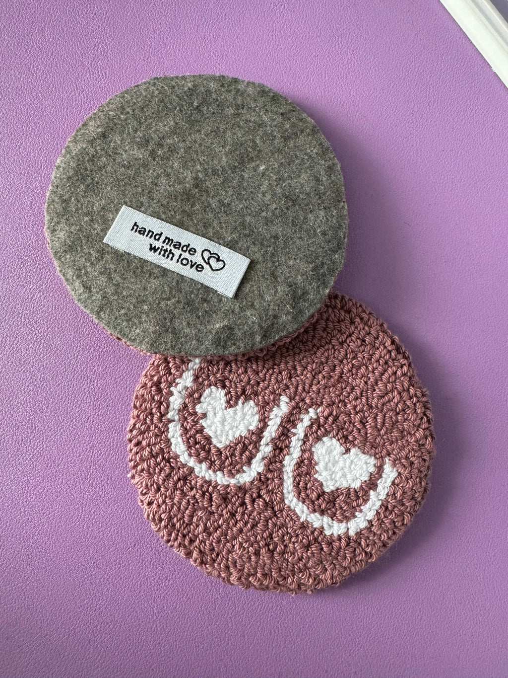 Boobies + BRCA Awareness Mug Rug set