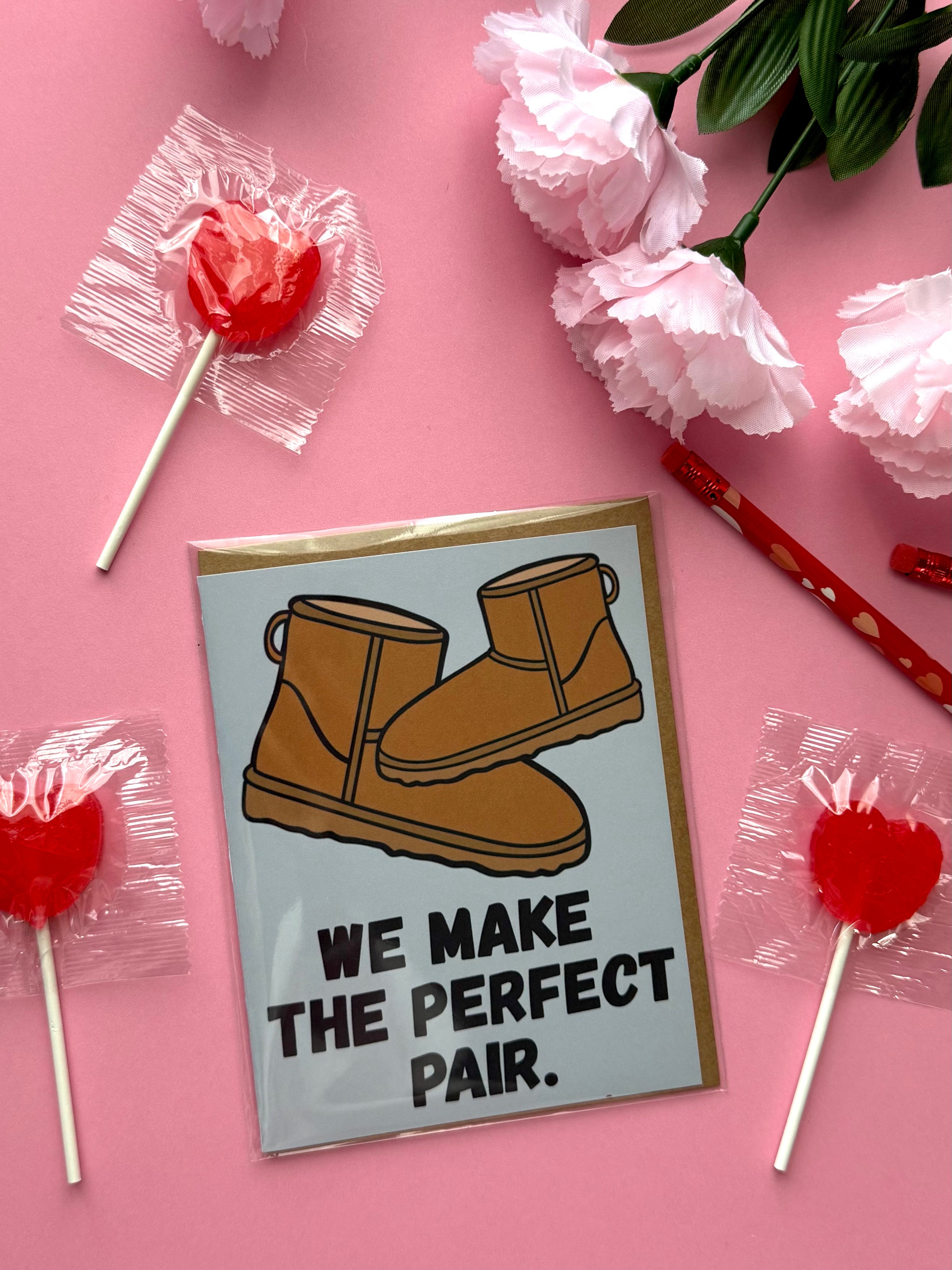 Perfect Pair Valentines Day Card