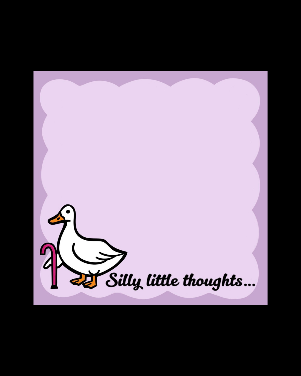 Silly Goose Post-It Notes