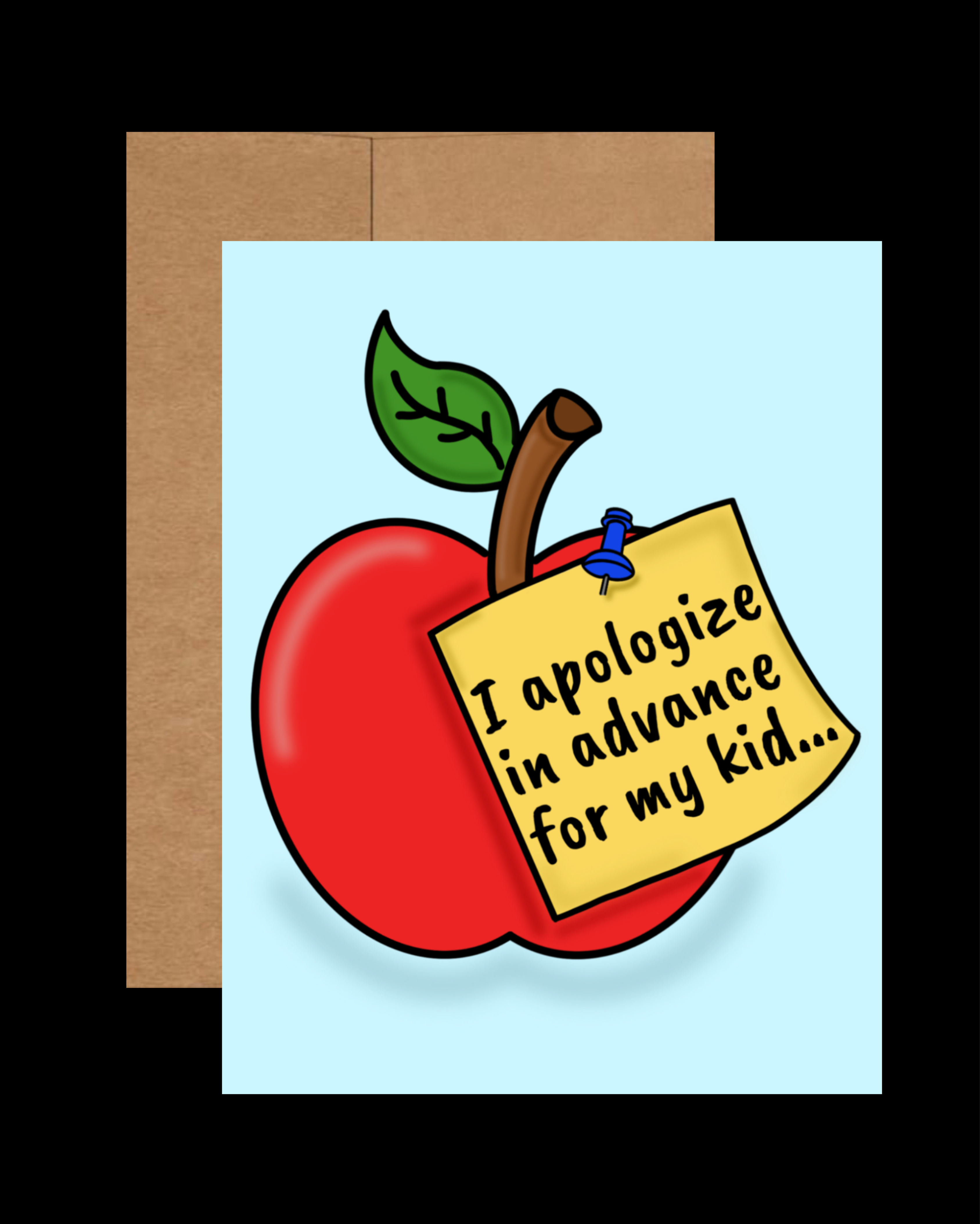 Funny Teacher - Back to School Card