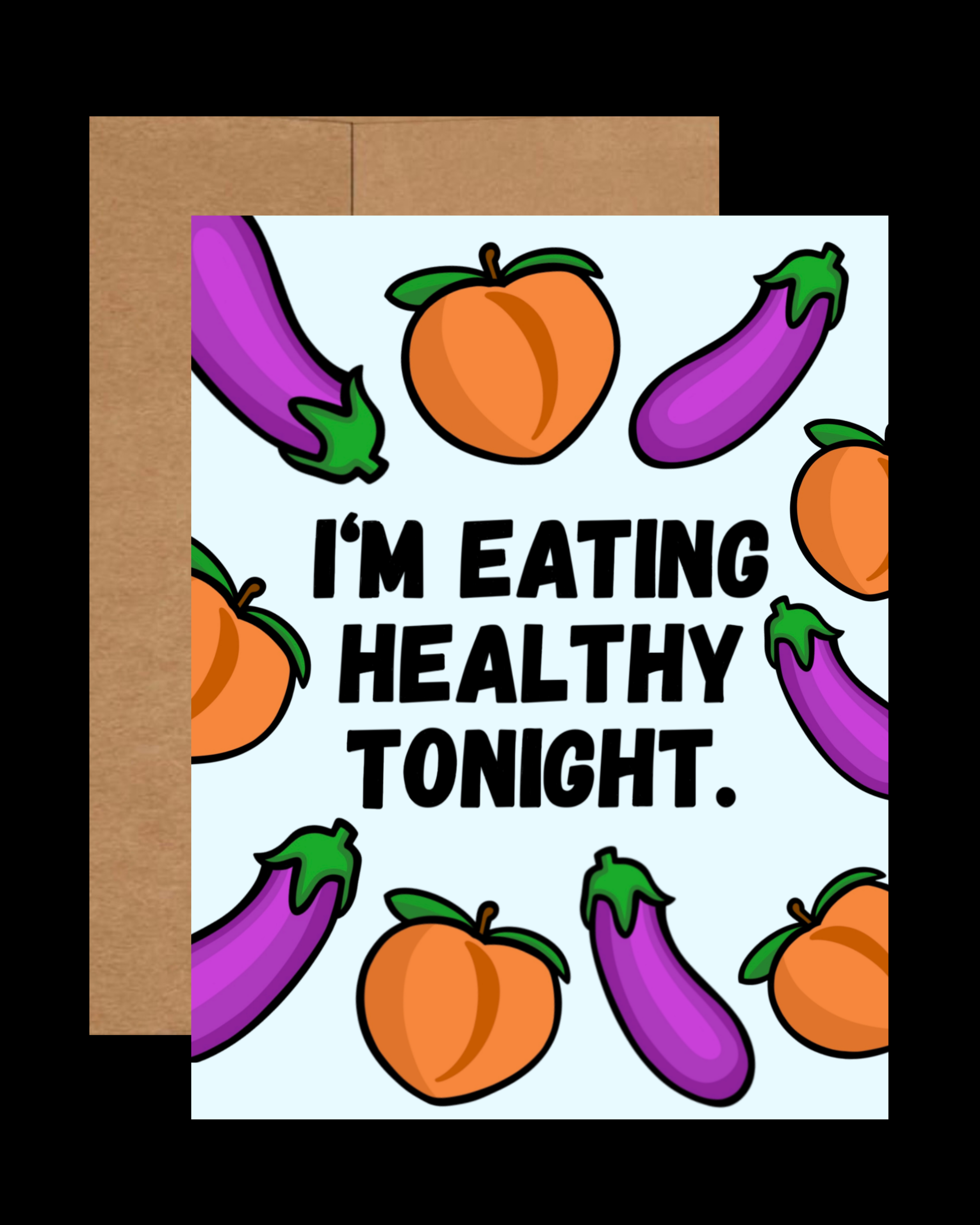 Eating Healthy Tonight Card