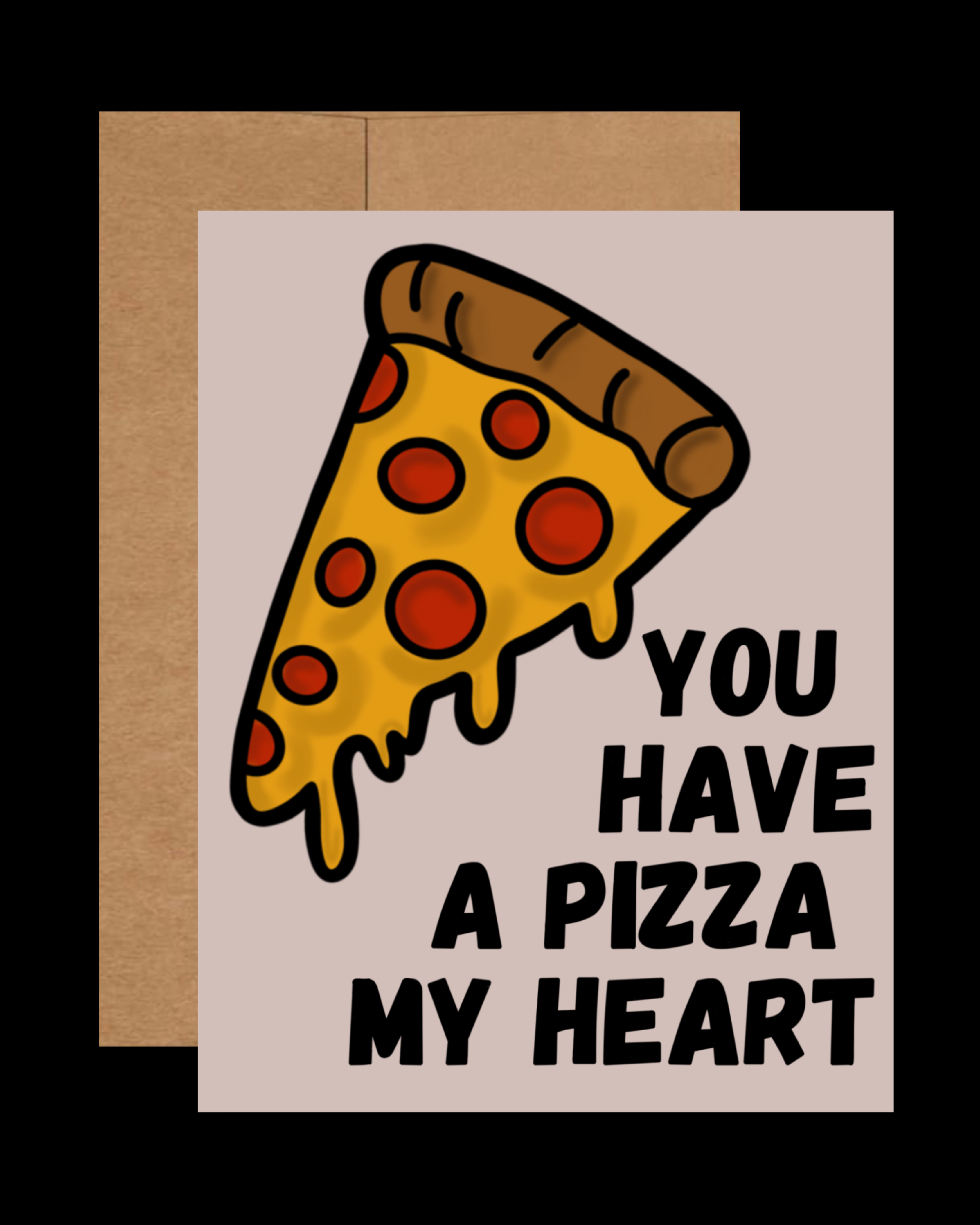 Pizza my heart card
