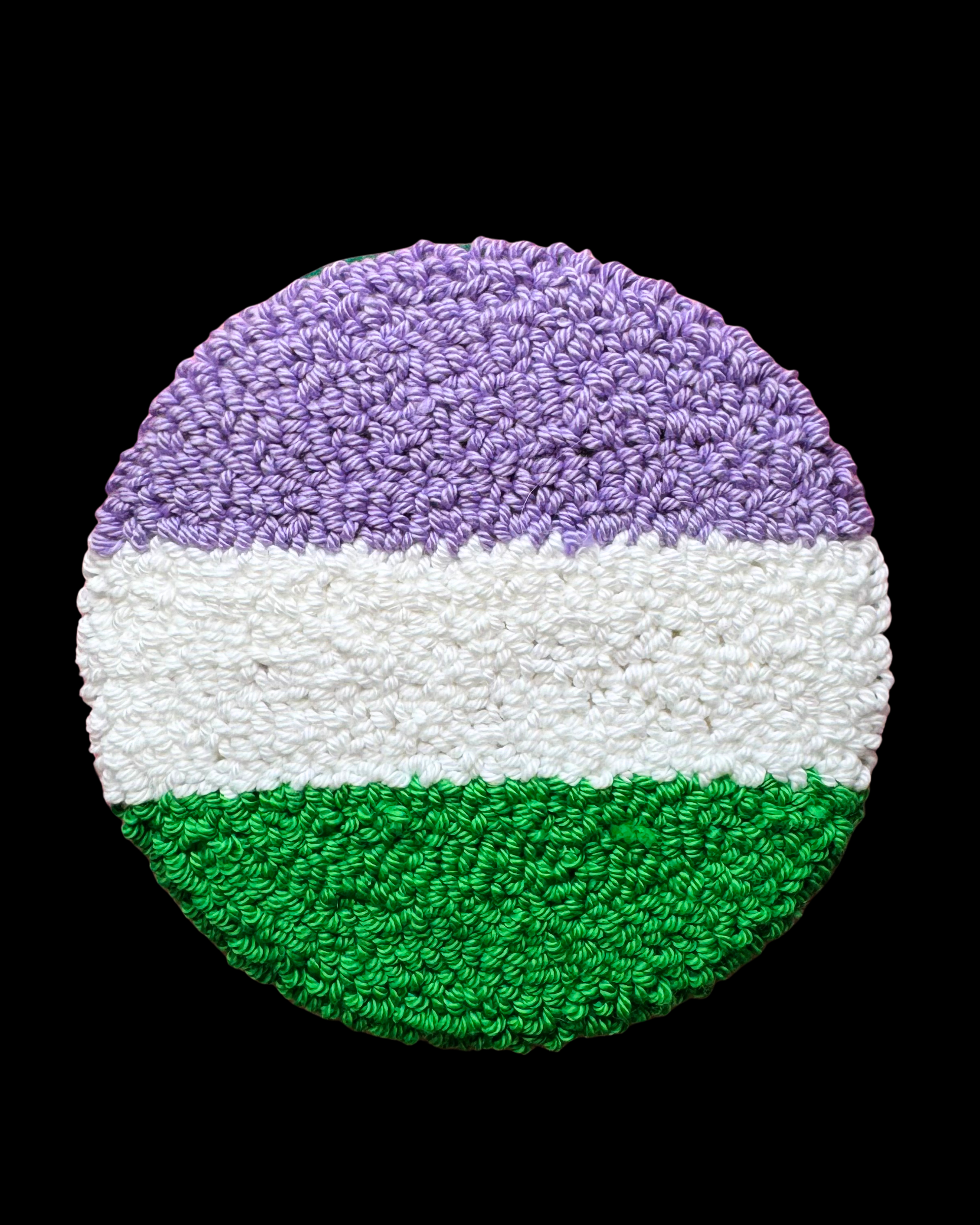 Genderqueer Pride Flag Mug Rug