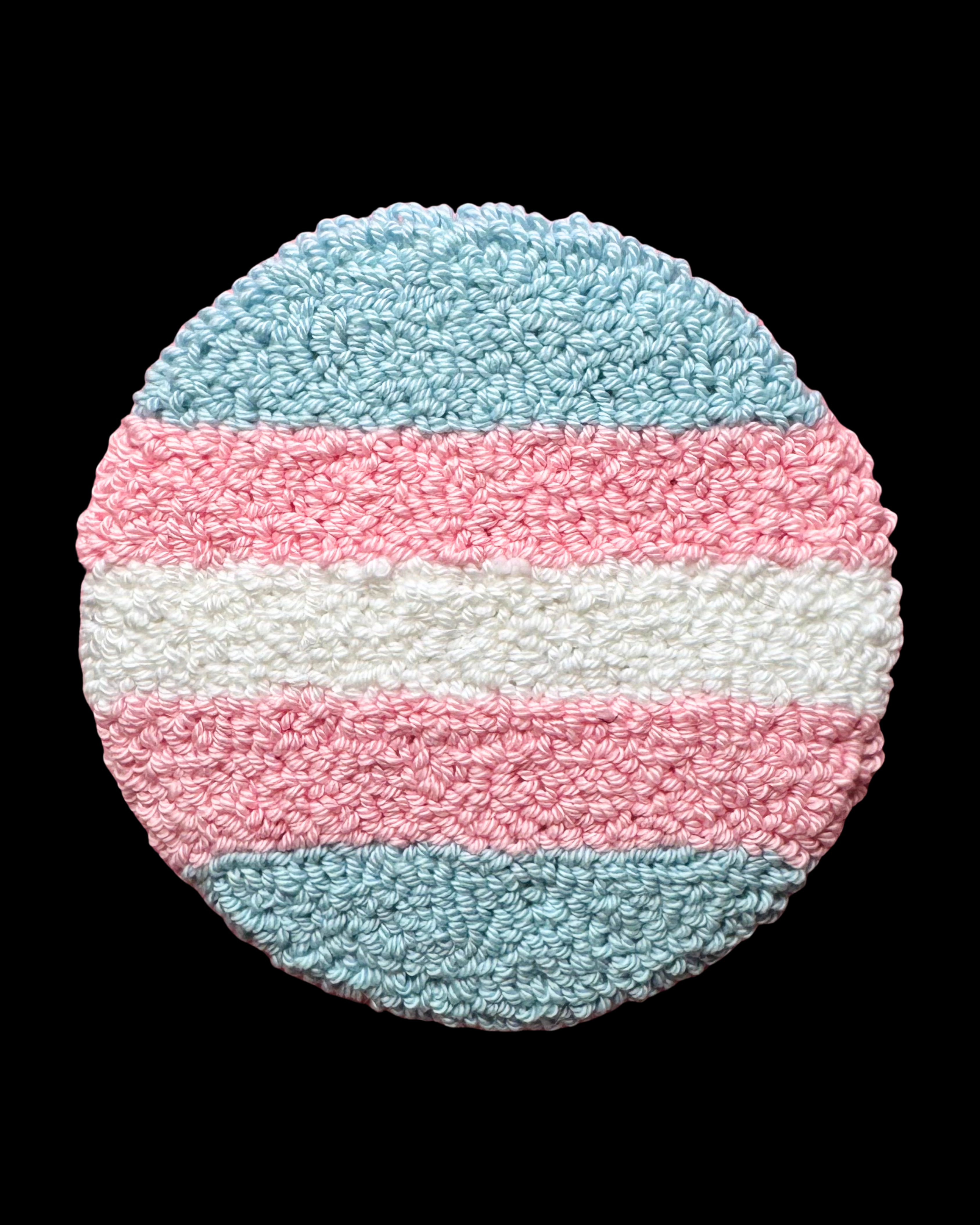 Trans Pride Flag Mug Rug