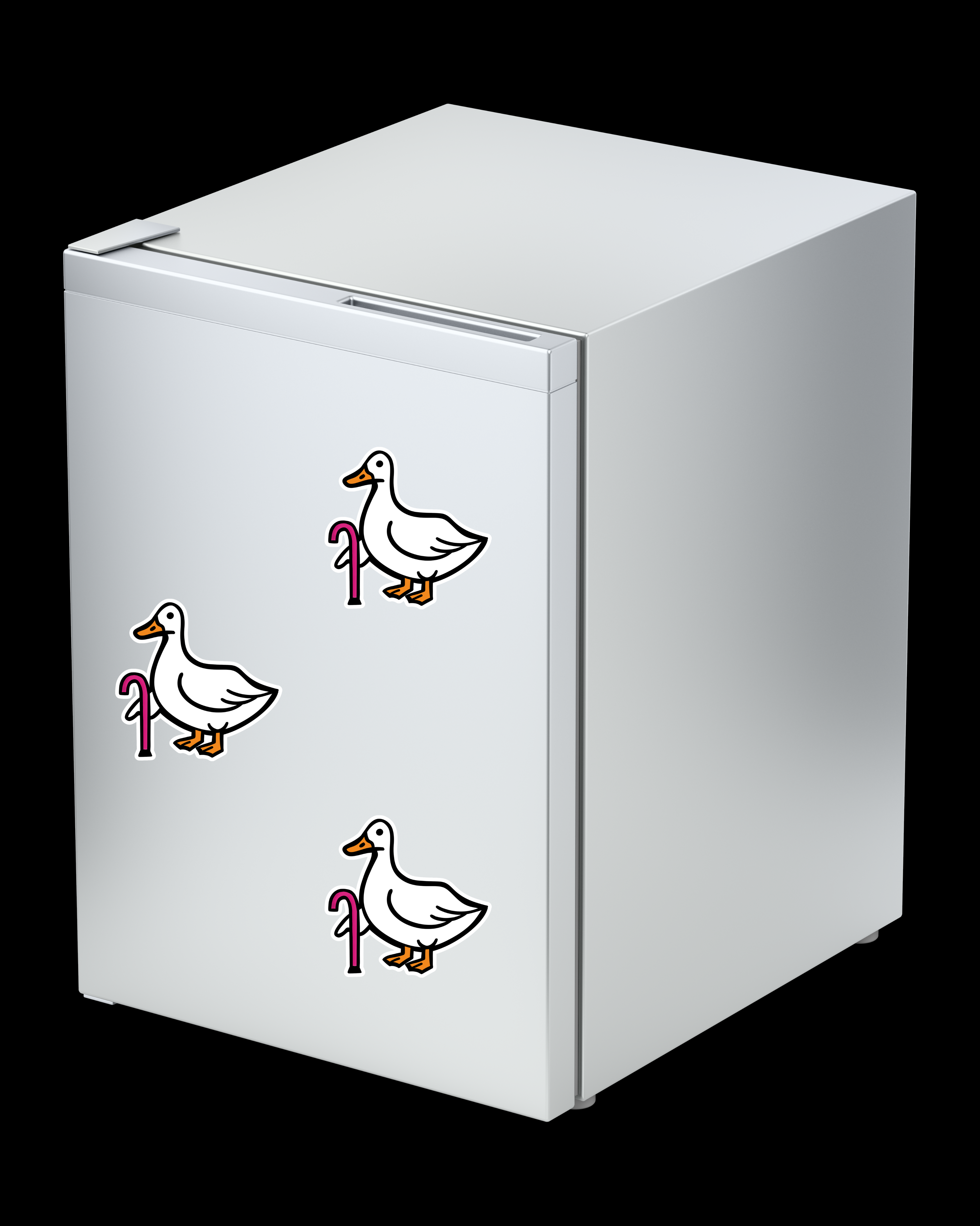 Disabled Goose Fridge Magnet