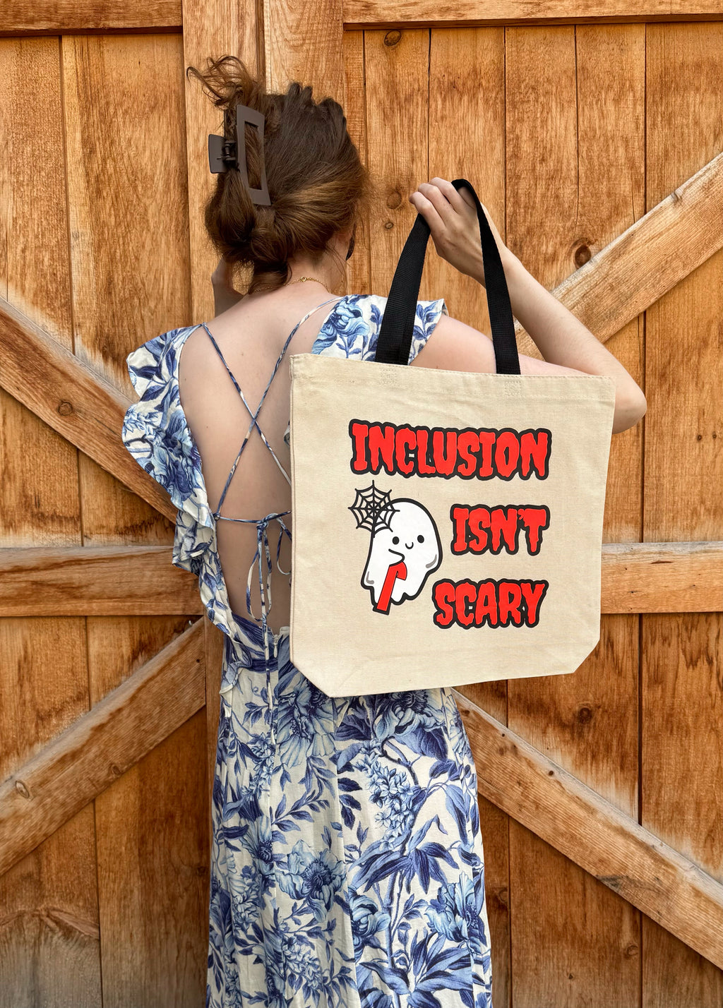 Inclusion Isn't Scary Tote Bag