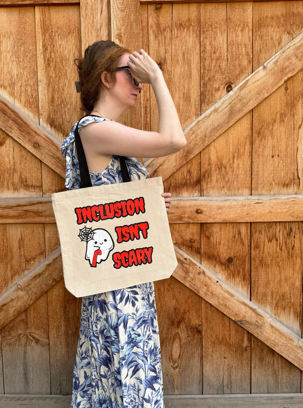 Inclusion Isn't Scary Tote Bag